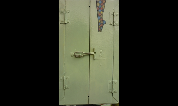 House of commons, 2010, Oil on galvanized iron / Baaraan Ijlal, Seven Art Ltd House of commons, 2010, Oil on galvanized iron / Baaraan Ijlal, Seven Art Ltd